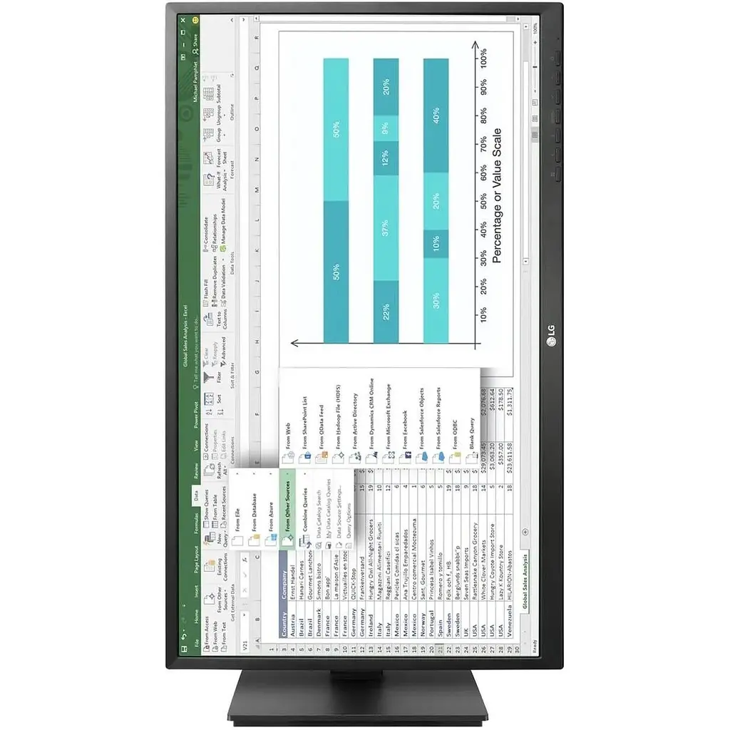 Монітор 27" LG 27BK550Y-B - Class A "Б/В" - фото 6