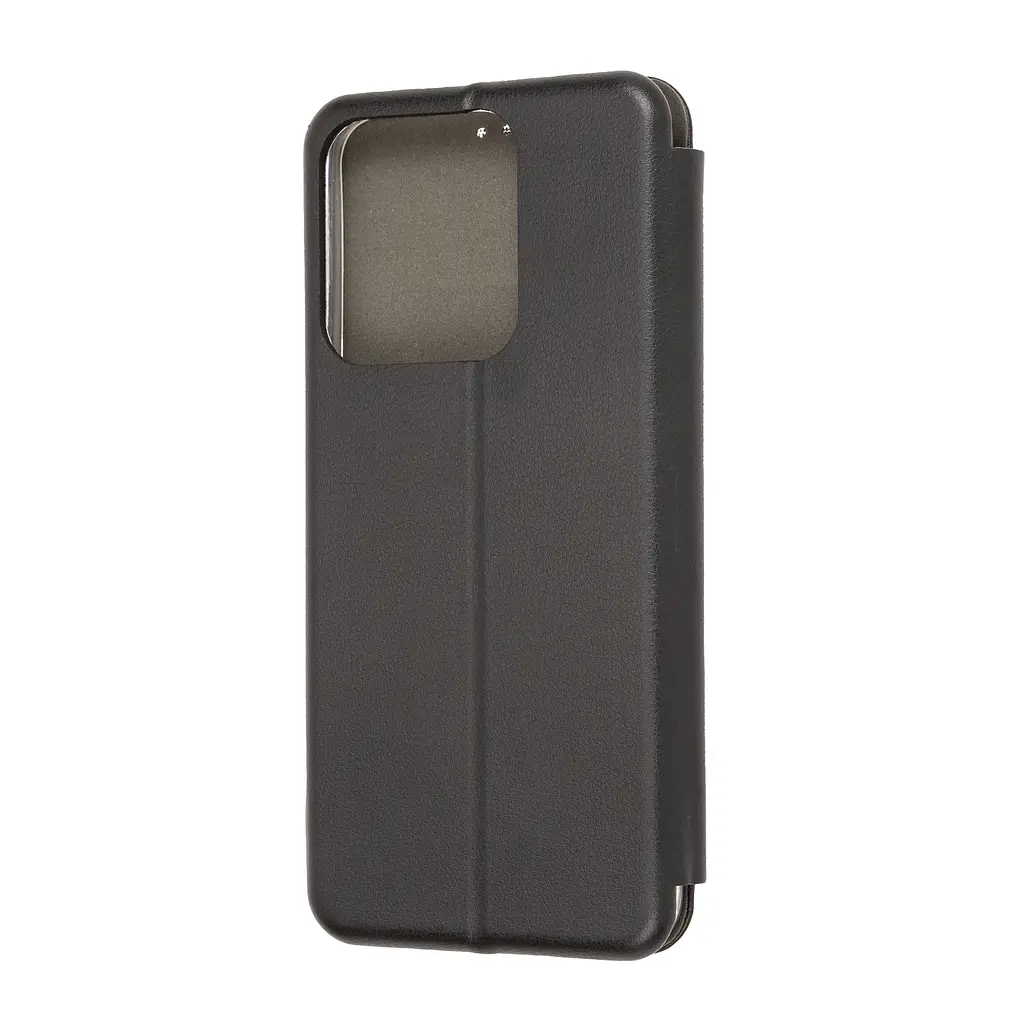 Чехол-книжка для TECNO Spark Go 2022 (KG5), G-Case, черный, кожаный чехол-книга из экокожи (PU) и TPU, с магнитом, с подставкой и вместительным кардхолдером, противоударный, защита всего корпуса, ArmorStandart (ARM72416) - фото 2