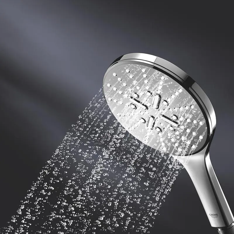 Ручний душ 3 режими струменя Grohe Rainshower Smartactive 150 26553000, Хром - фото 4
