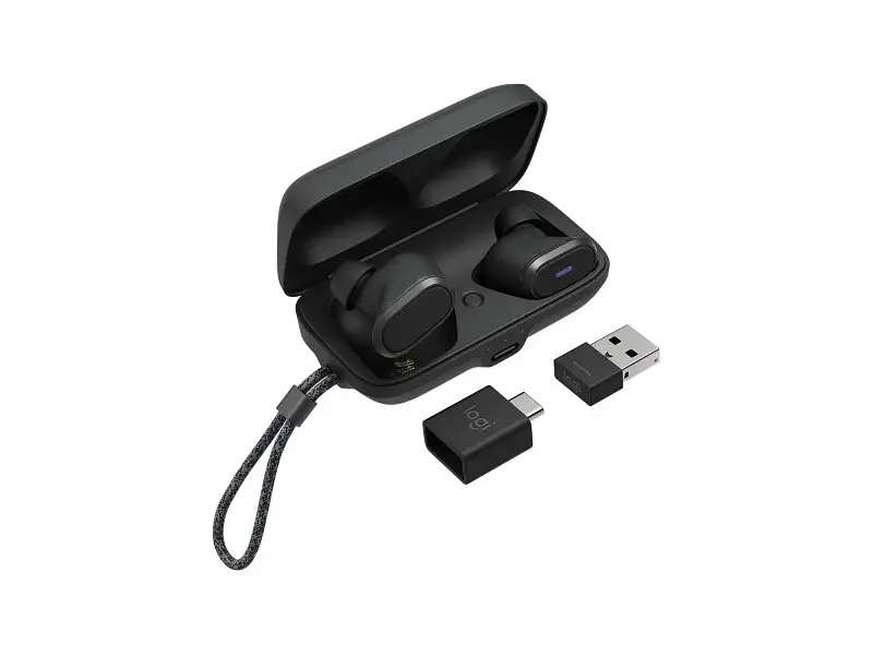 Навушники TWS Logitech Zone True Wireless Graphite (985-001082) - фото 3