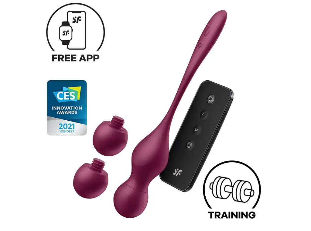 Вагінальні кульки Satisfyer Love Birds Vary App - фото 10