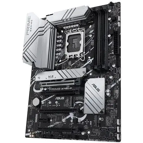 Материнська плата Asus Prime LGA1700, Z790-P, Z790, 4xDDR5, Int.Video(CPU), 4xSATA3, 3xM.2, 1xPCI-E 16x 5.0, 3xPCI-E 16x 4.0, 1xPCI-E 1x 3.0, 1xM.2 (Key E), Realtek 7.1, Realtek 2.5Gb, 7xUSB3.2/6xUSB2.0, HDMI/DP, ATX - фото 4