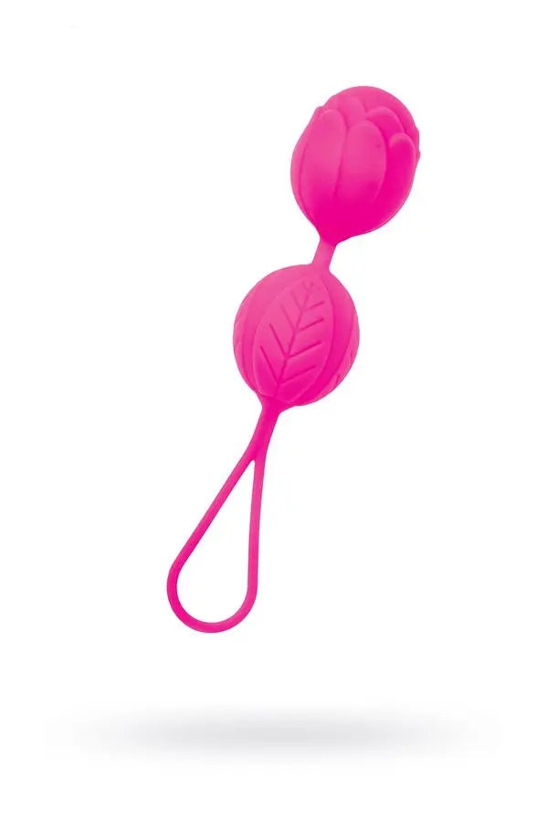 Вагінальні кульки A-Toys Keggel Balls, 9 см, рожевий - фото 2