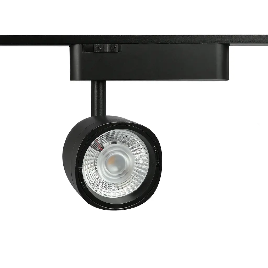 Світильник МАГНІТНИЙ трековий VIDEX LA76B 8.5W 4000K 48V Black VIDEX (28023-000) - фото 3