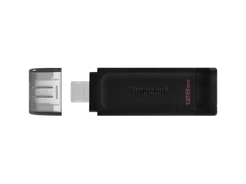 USB флеш накопичувач Kingston 128 GB DataTraveler 70 USB Type-C (DT70/128GB) - фото 2