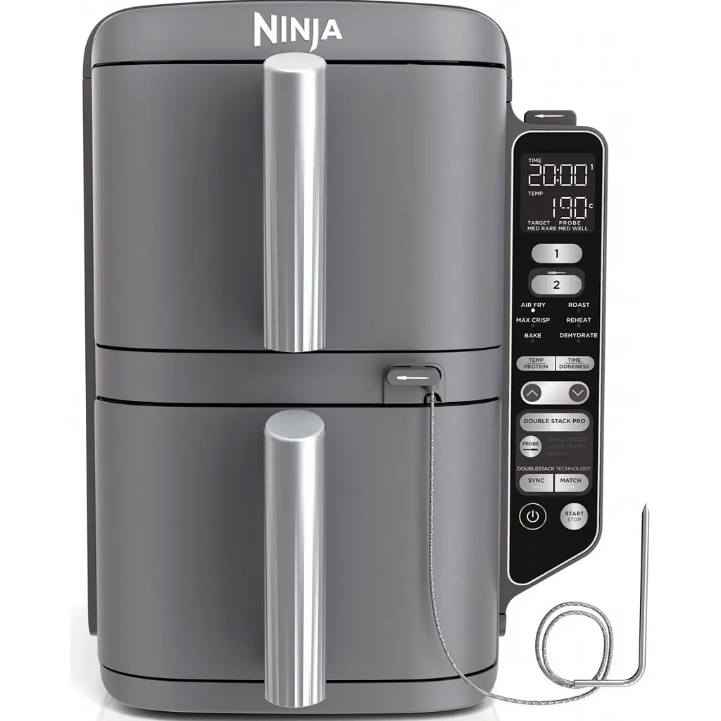 Мультипіч Ninja Double Stack XL 2-Level Hot Air Fryer SL451EU [126263] - фото 2