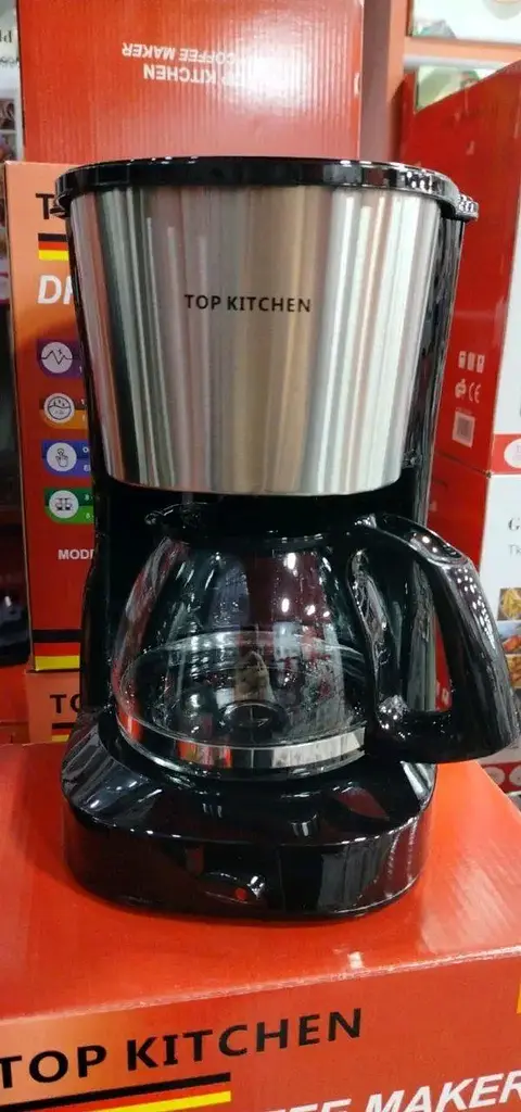 Кавоварка крапельна з підігрівом Top Kitchen для дому та офісу - фото 2