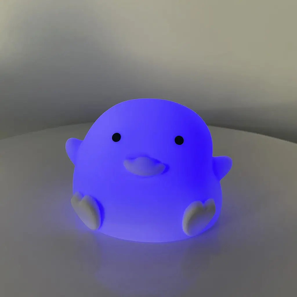 Силіконовий дитячий нічник "курча" - фото 10