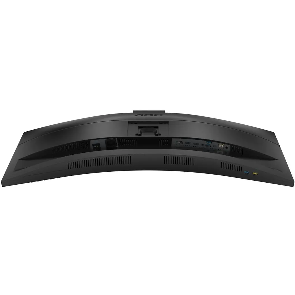 Монитор TFT 34" AOC CU34E4CW, WQHD, VA, 120Гц, изгн., 2xHDMI, DP, USB-C, RJ-45, USB-hub, cam, HAS, кол., черный (CU34E4CW) - фото 2