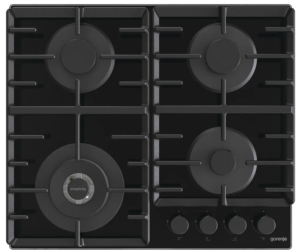 Газова варильна поверхня Gorenje GTW642SYB BG6BB-G0B Чорний (6622832)