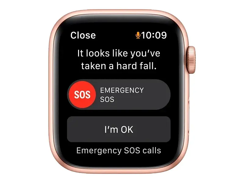 Смарт-годинник Apple Watch SE GPS 44mm Gold Aluminum Case w. Starlight Sport Band (MKQ53) - фото 4