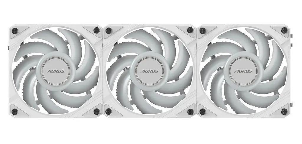 Вентилятор Gigabyte Aorus EZ Chain Fan 120 Ice 3-Pack Білий (GP-ECFAN1203 ICE) - фото 6