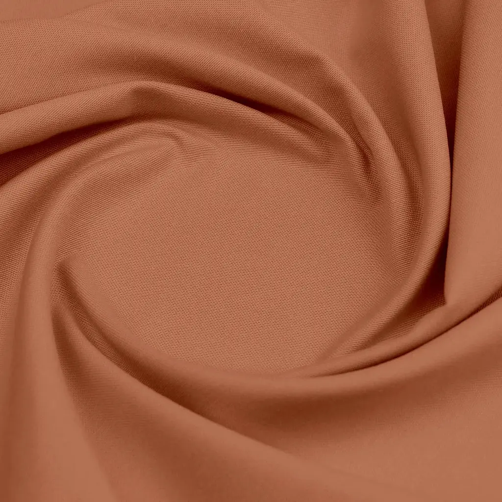 Шторы на кухню и комнату Cosas Amber 180х250 см 2 шт терракотовый (Curtains_26Amber_DUK_180x250) - фото 4