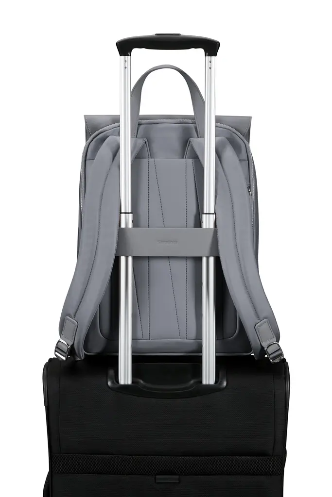 Рюкзак 14.1" Samsonite ZALIA 3.0 SILVER GREY 37x28x9 KM4*08004 - фото 9