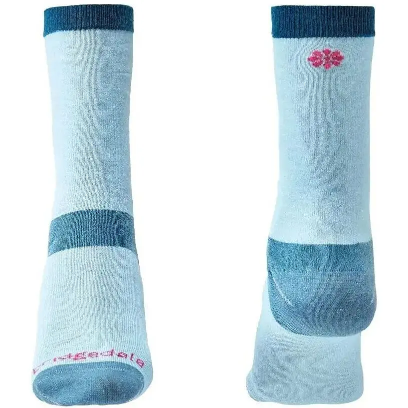 Носки Bridgedale Liner Coolmax Boot 2pr pk Wmn M Sky (1053-710605.402.M) - фото 2
