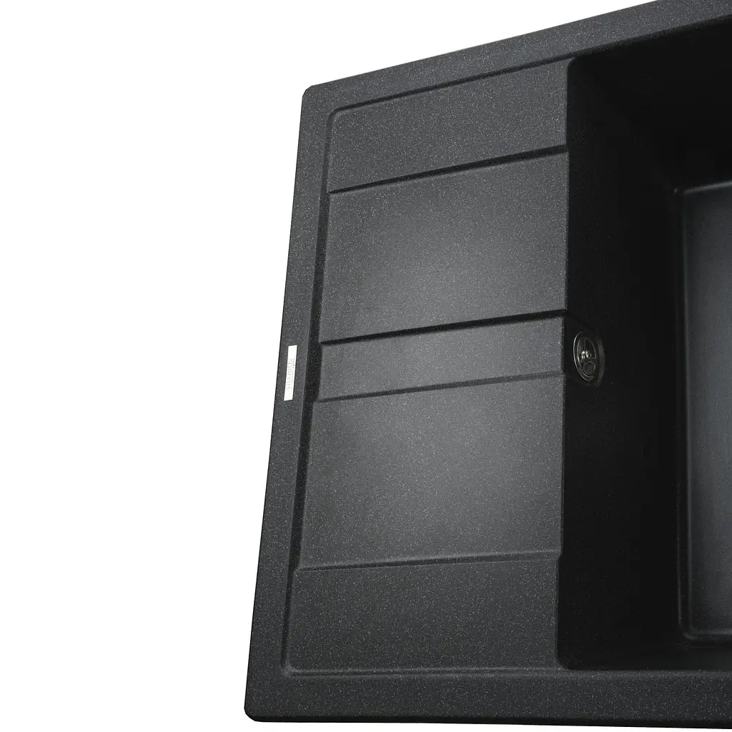 Гранитная мойка Globus Lux One графит 650х500мм-А0001 - фото 5