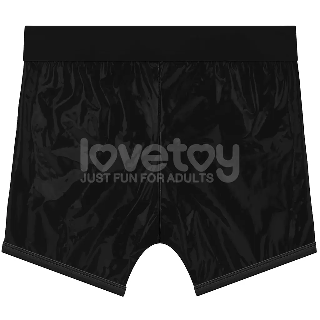 Труси для страпону Lovetoy Chic Strap-On Shorts, 28-31 (чорний) - фото 7