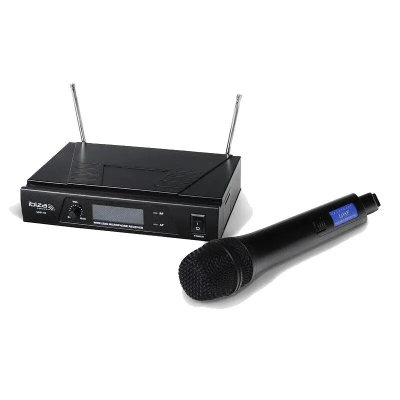 Беспроводная микрофонная радиосистема IBIZA UHF10A - фото 2