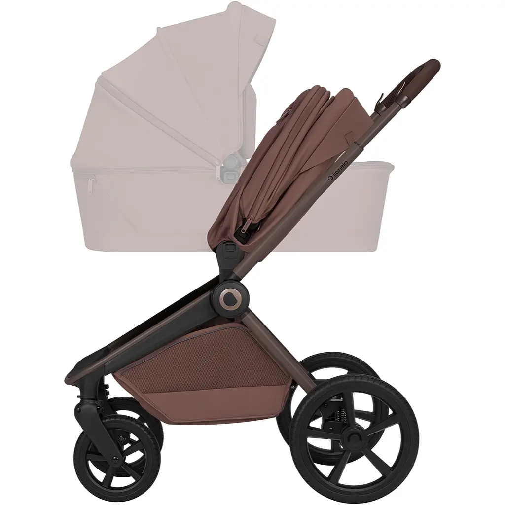 Коляска Lionelo Freya 3 в 1 brown chocolate (LO-FREYA 3IN1 BROWN CHOCOLATE) - фото 7
