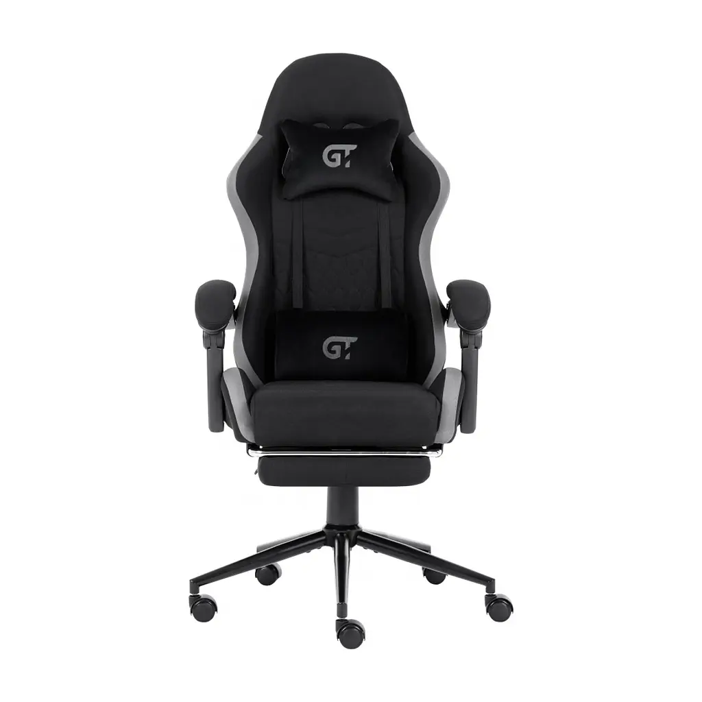 Крісло ігрове GT Racer X-2324 Black/Gray (X-2324 Fabric Black/Gray) - фото 3