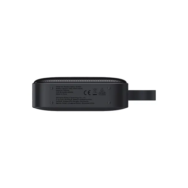Акустика Baseus AeQur 30 Mini Portable Wireless Speaker A20077900123-00 бездротова чорна - фото 4