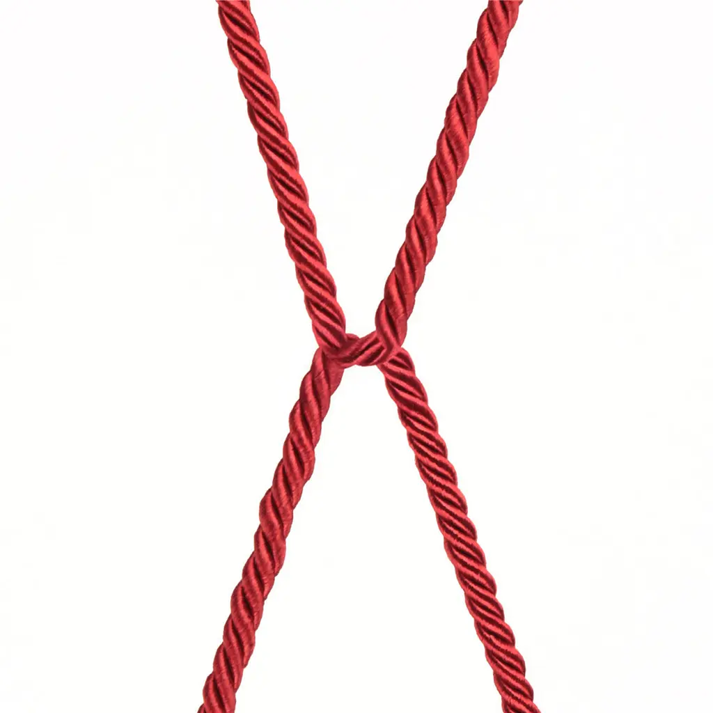 Мотузка - Rebellion Reign Red Bondage Rope, 10 м - фото 7