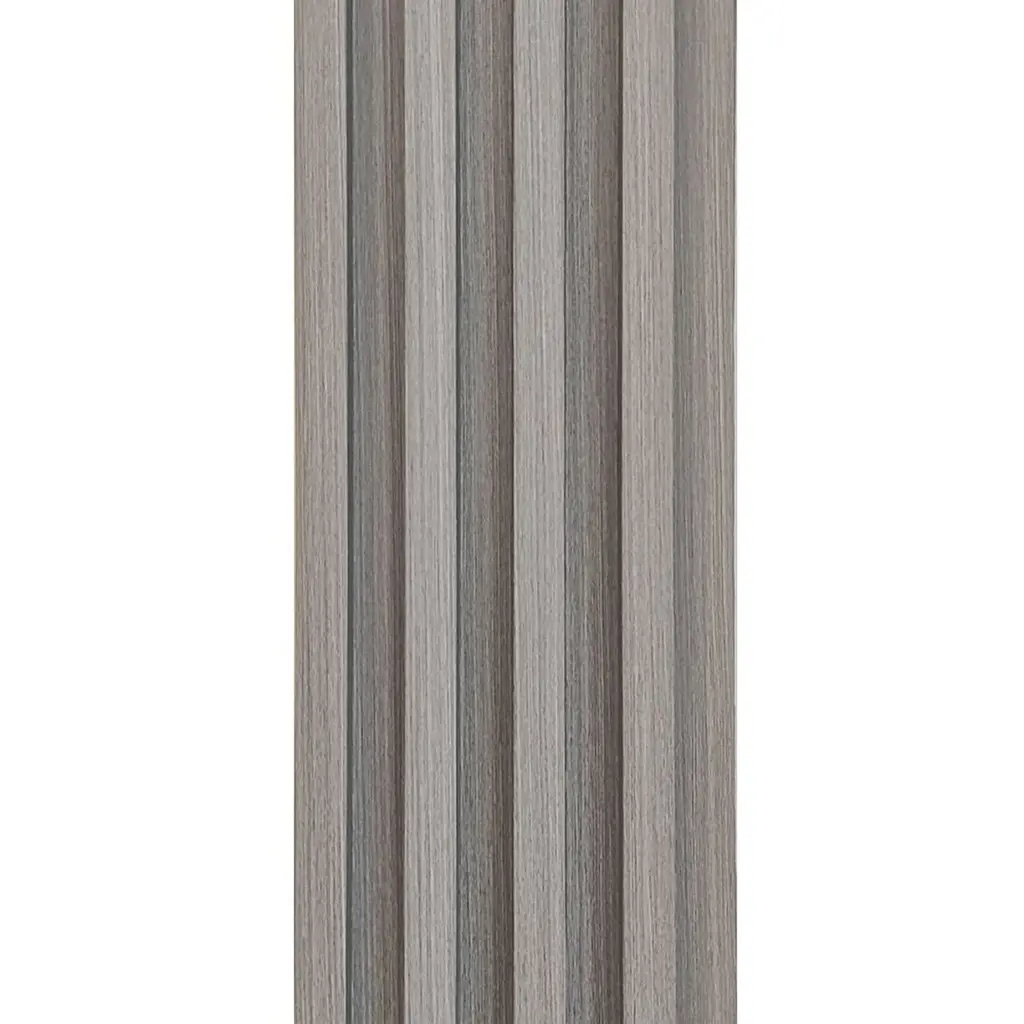 Декоративна стінова рейка Sticker Wall 160x23x3000мм (D) SW-00001528 Світло-сіра - фото 8