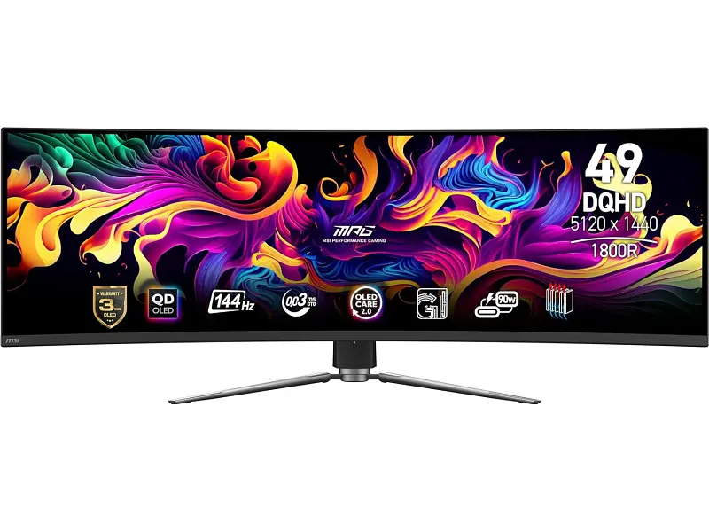 Монітор MSI MPG 491CQP QD-OLED Black