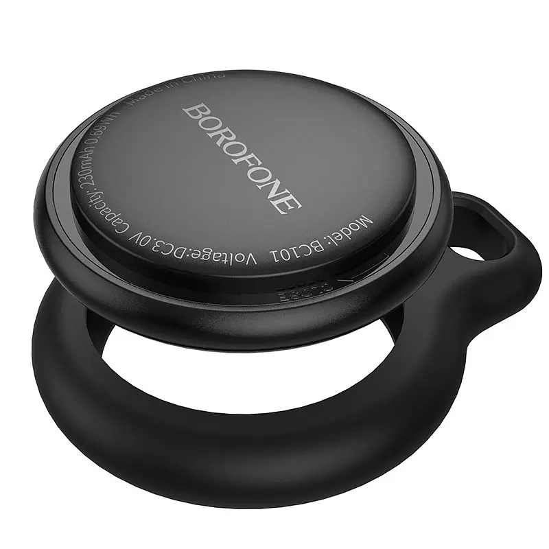 Трекер BOROFONE BC101 Exquisite smart positioning anti-lost device Midnight чорний - фото 3