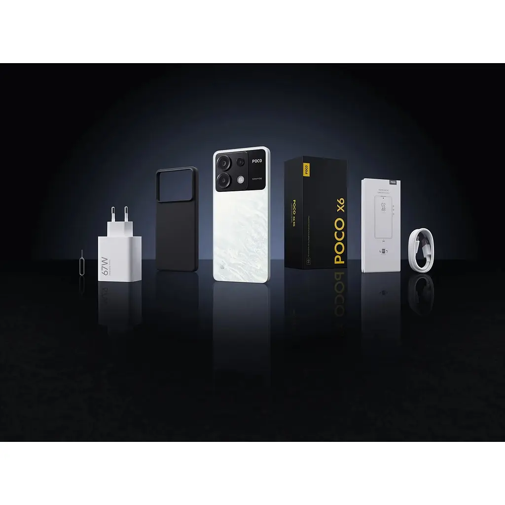 Смартфон Poco X6 5G 12/256GB Black - фото 12