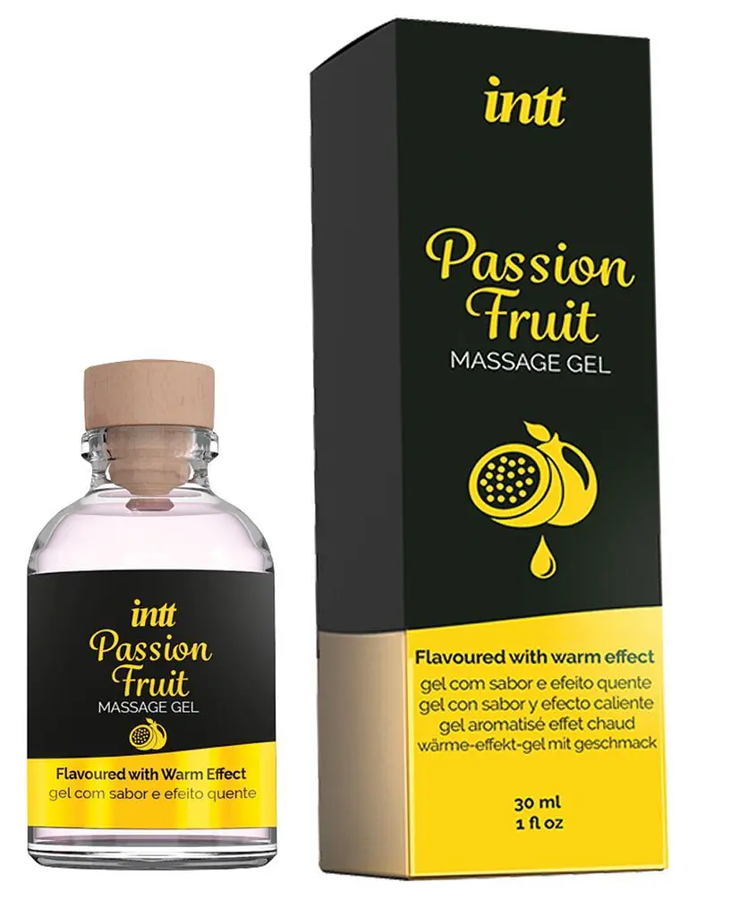 Масажний гель для інтимних зон Intt Cosmetics Passion Fruit 30 мл - фото 2