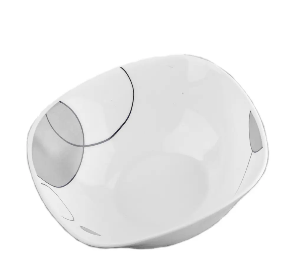 Салатник V-165Sgb Сірі бульбашки square Vittora 165 мм