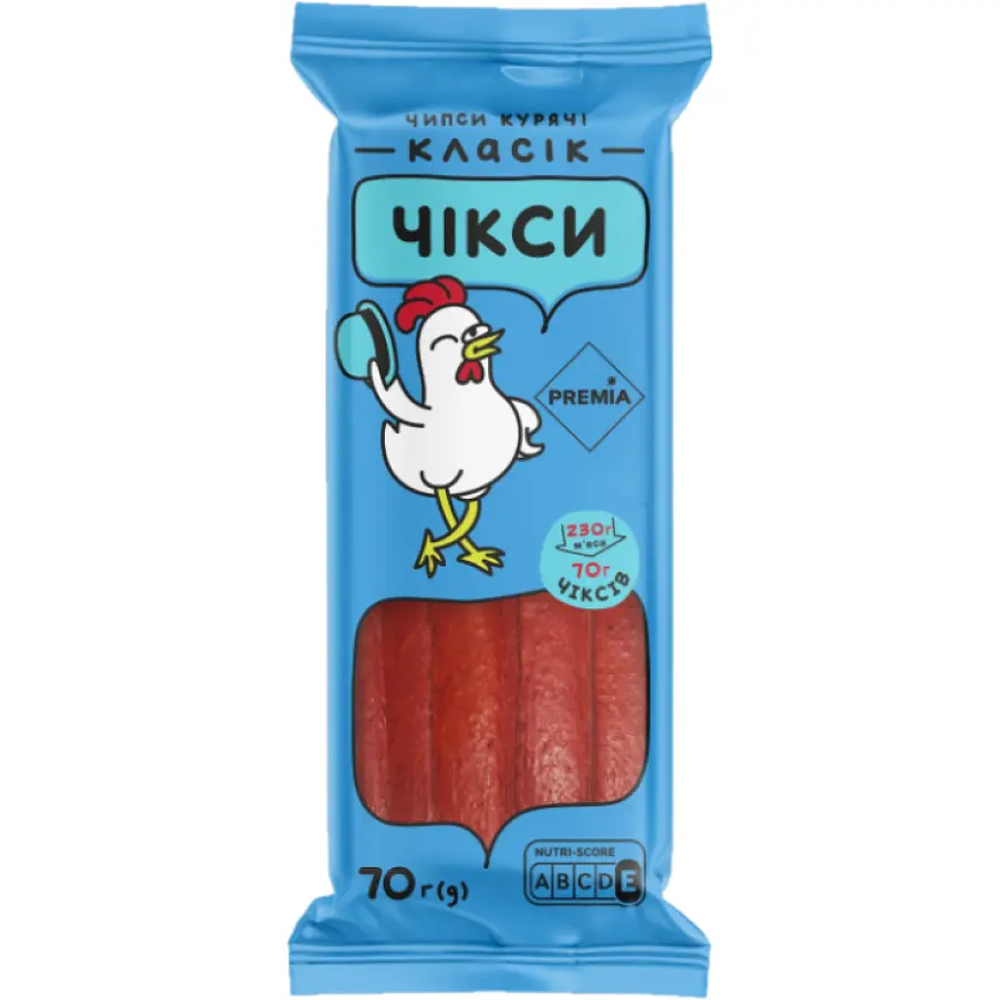 Чипси курячі Premia Чікси Класік 70 г - фото 1