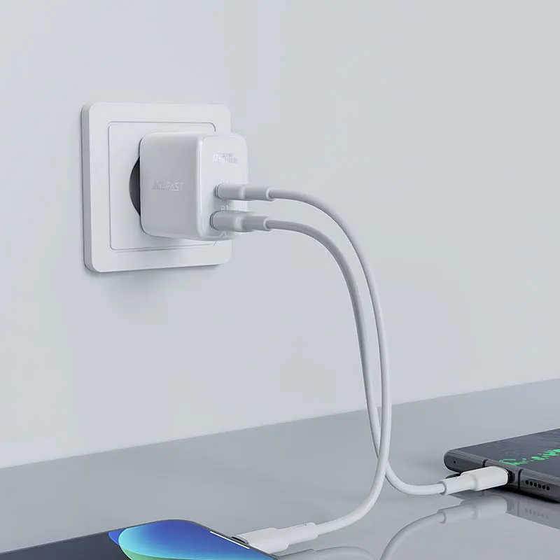 МЗП A5 PD32W+QC3.0 (1USB-A/1C) White Acefast teh0029678 - фото 3