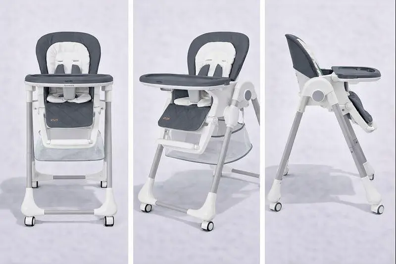 Стул для кормления CARRELLO Toffee CRL-9502/3 Space Grey /1/ - фото 2