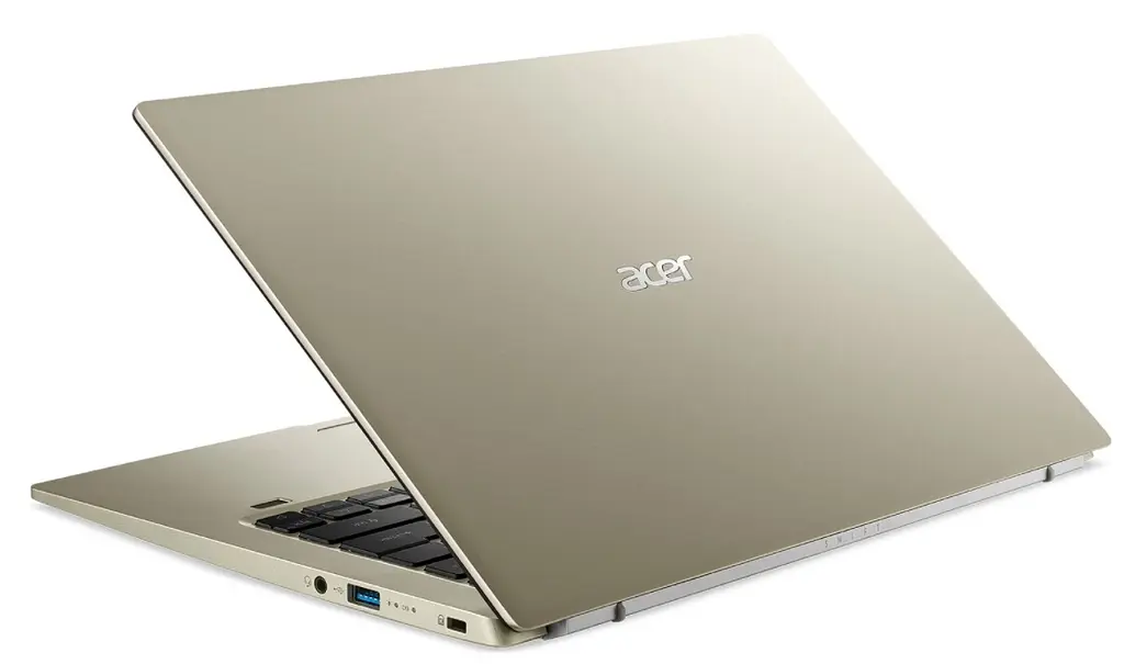 Ноутбук Acer Swift 1 SF114-34 14FHD IPS/Intel Pen N6000/4/128F/int/Lin/Gold (NX.A7BEU.00E) - фото 8