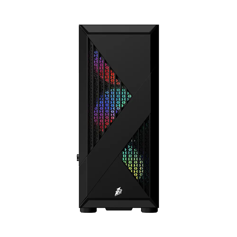 Корпус 1stPlayer F3-A-BK-4F1 Black без БЖ - фото 2