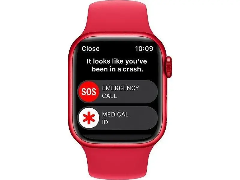 Смарт-годинник Apple Watch Series 8 GPS + Cellular 41mm PRODUCT RED Al. Case w. PRODUCT RED S. Band - M/L (MNV63) - фото 3