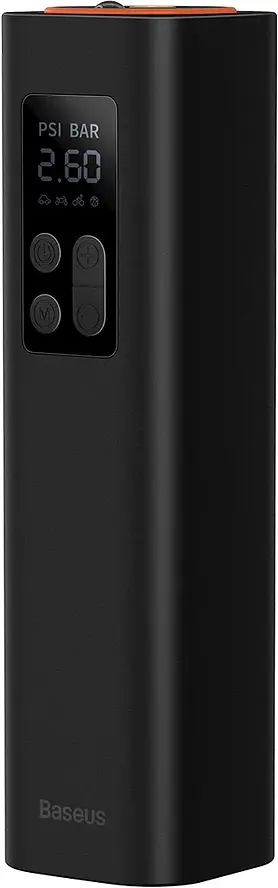 Автомобільний насос Baseus Super Mini Inflator Pump black (CRCQ000001) - фото 3