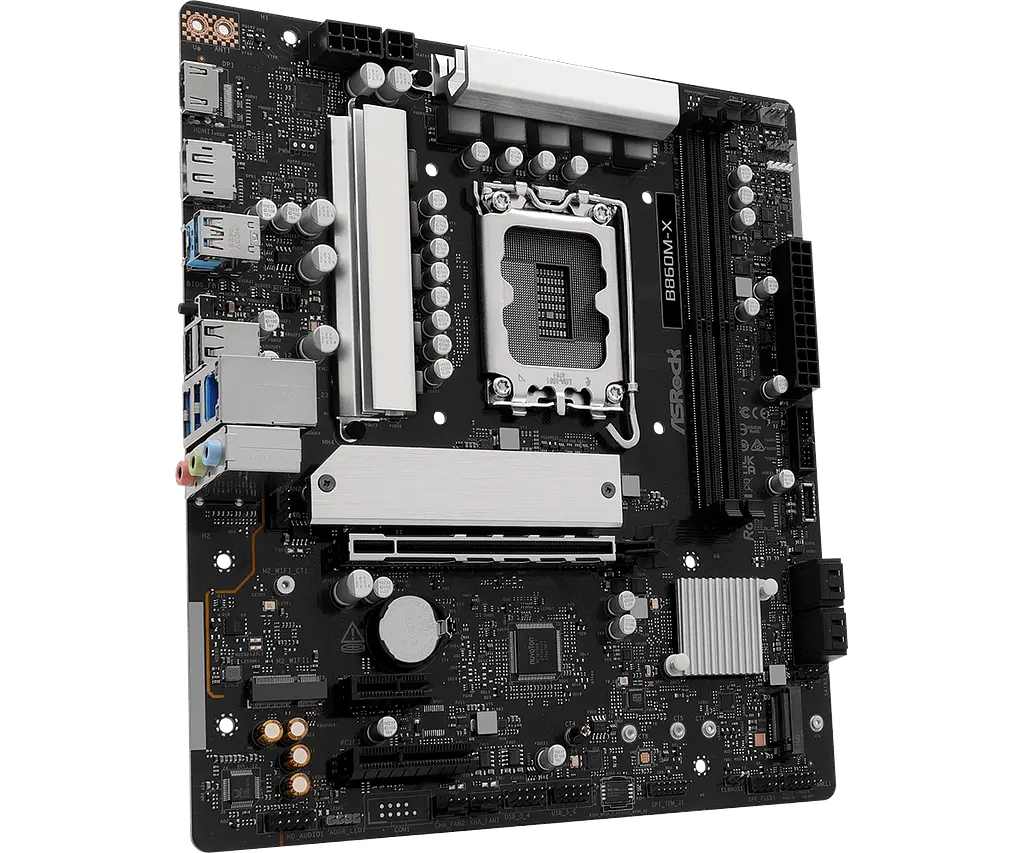 Материнська плата ASRock B860M-X LGA 1851 (B860M-X) - фото 2