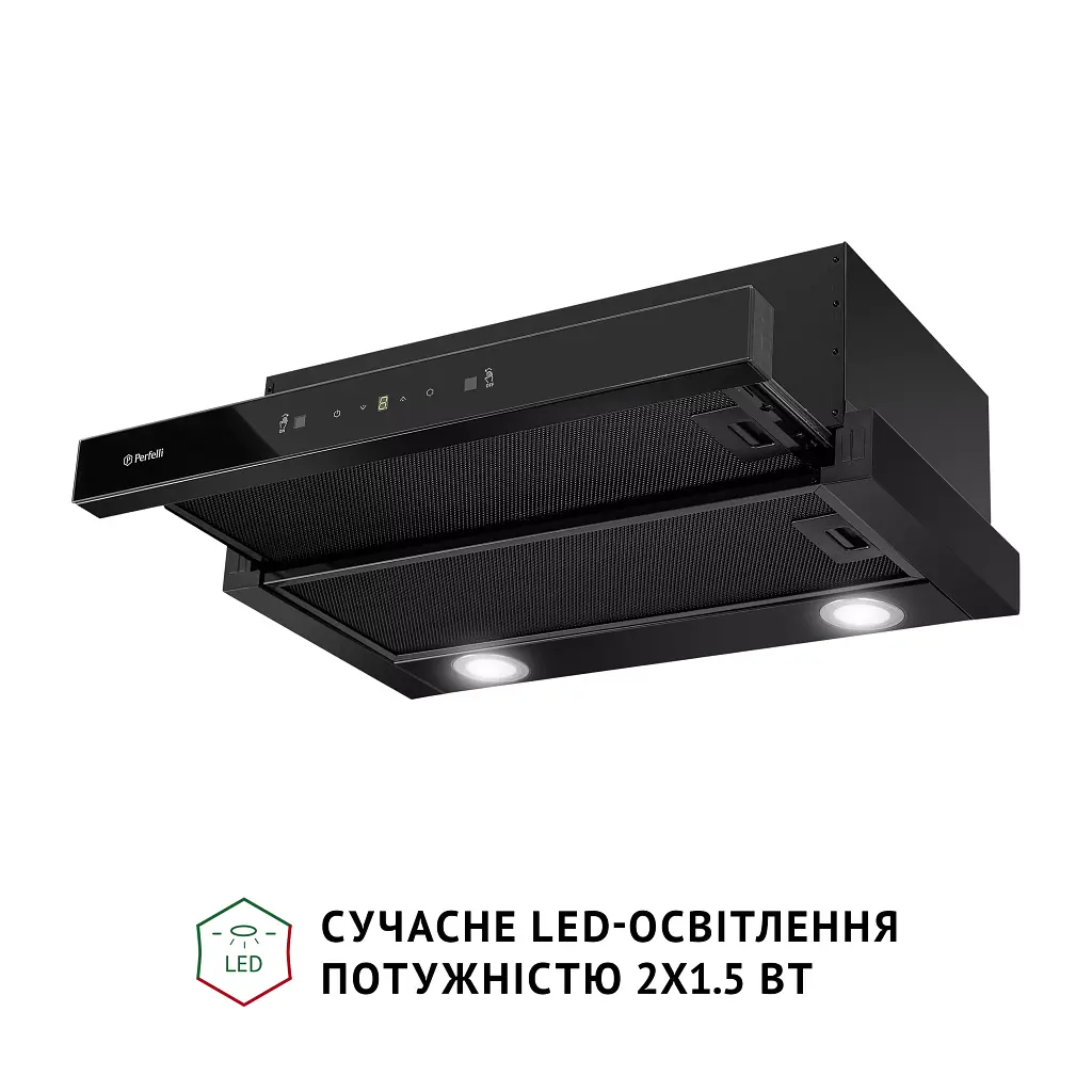 Витяжка телескопічна Perfelli TL 662 BL Motion Control - фото 5
