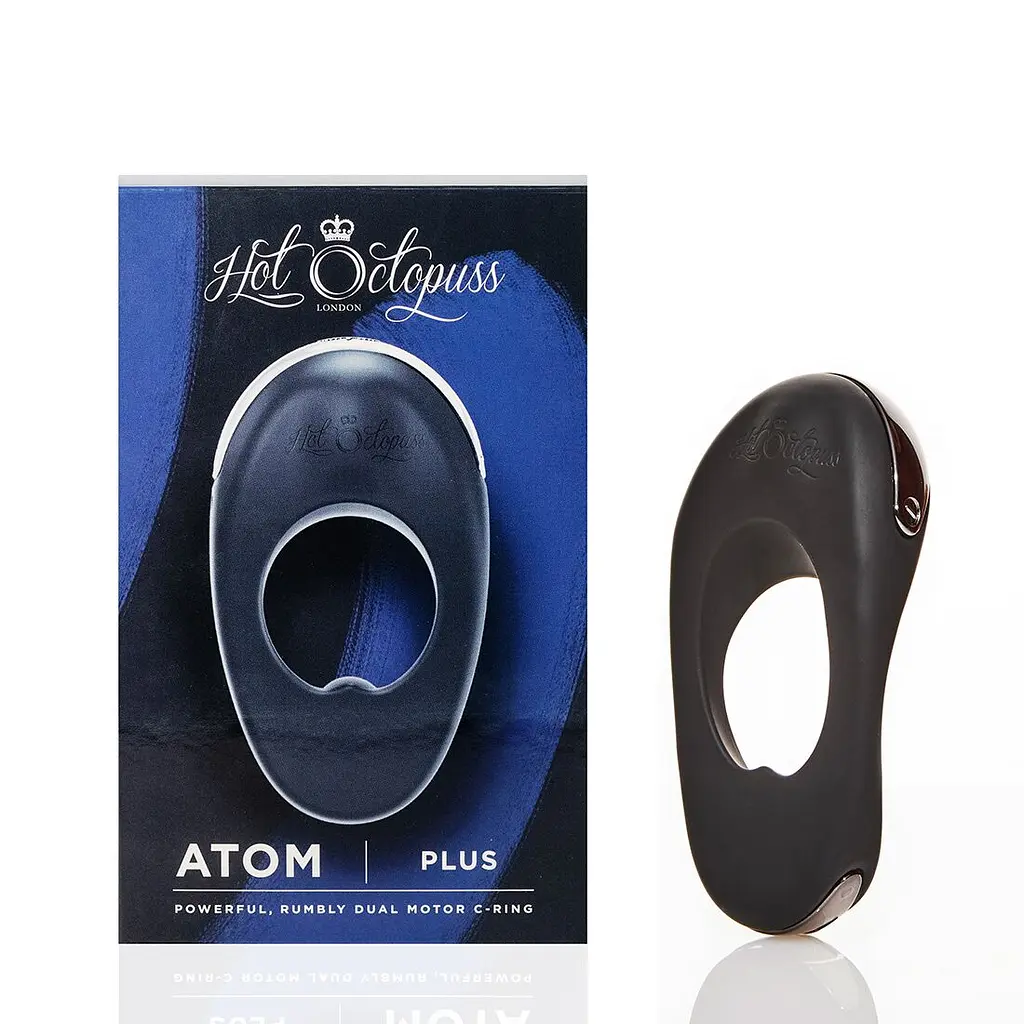 Ерекційне віброкільце Hot Octopuss ATOM PLUS, 2 мотори - фото 6