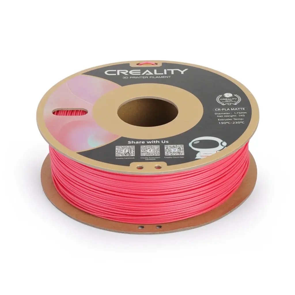 Пластик для 3D-принтера Creality PLA матовий 1 кг, 1.75 мм, червоний strawberry (3301010300) - фото 2