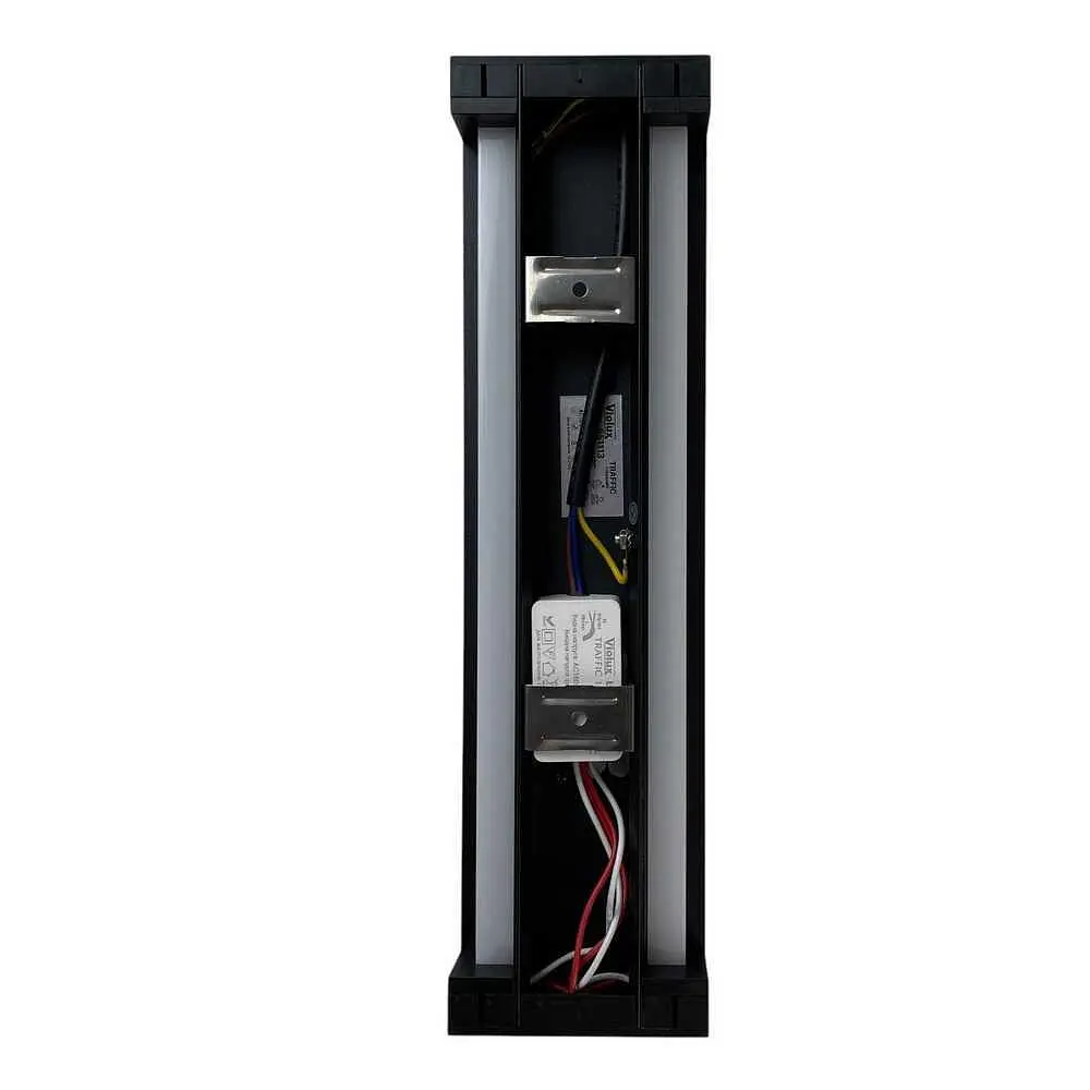 Світильник настінний Violux TRAFFIC 10W 4200K 800Lm IP65 чорний ( 551113 ) - фото 6