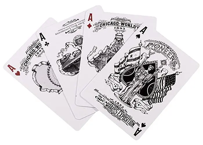 Карти гральні Cartamundi Ellusionist Pioneers Marked (red) (PC_ELPMR) - фото 7