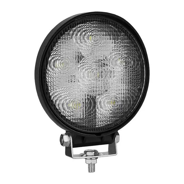 LED фара Brevia Sport Далеке світло 10-30V 18W (6x3W) 1320Lm Алюмінієвий корпус IP68 (10602QLX1) - фото 2