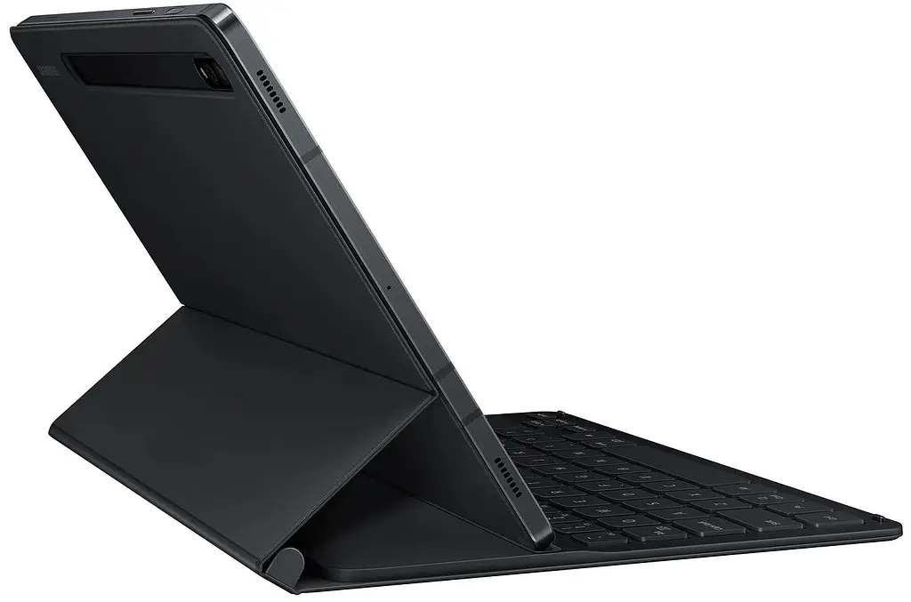 Чохол-клавіатура Samsung Book Cover Keyboard Slim для Galaxy Tab S7 11.0 (T870/T875/T786) / Tab S8 11.0 (X700/X706) Black DE/UKR (EF-DT630BBGGDE) - фото 7