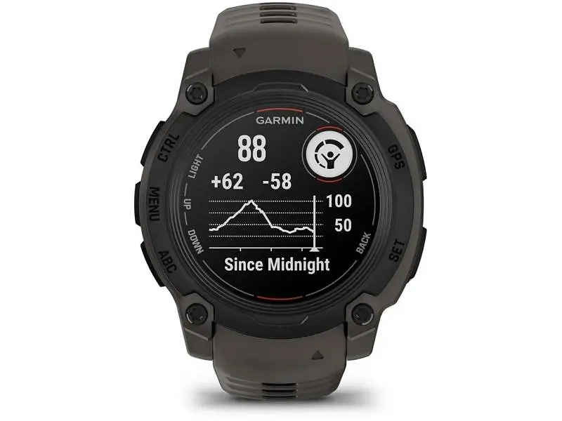 Смарт-годинник Garmin Instinct Crossover AMOLED Tactical Edition Black (010-03398-02, 010-03398-42) - фото 5