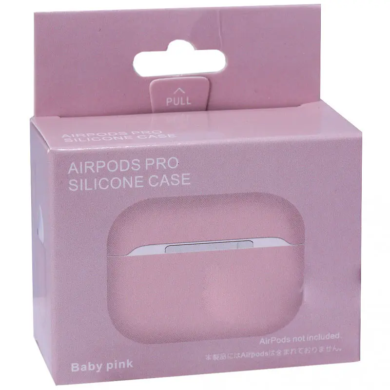 Чохол Silicone Case + Carbine для Apple AirPods Pro 2 Pink Sand [74291] - фото 4