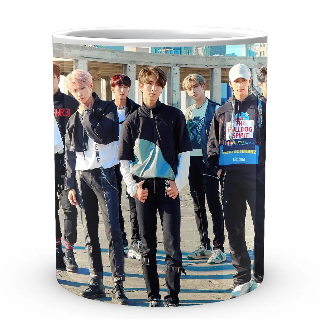 Кружка GeekLand Stray Kids SKZ 2.44 330 мл белая - фото 2